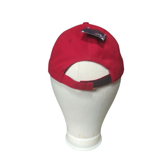 MLB Fan Favorite Philadelphia Phillies Red Men Structured Adjustable Hat Cap NEW - Picture 4 of 10